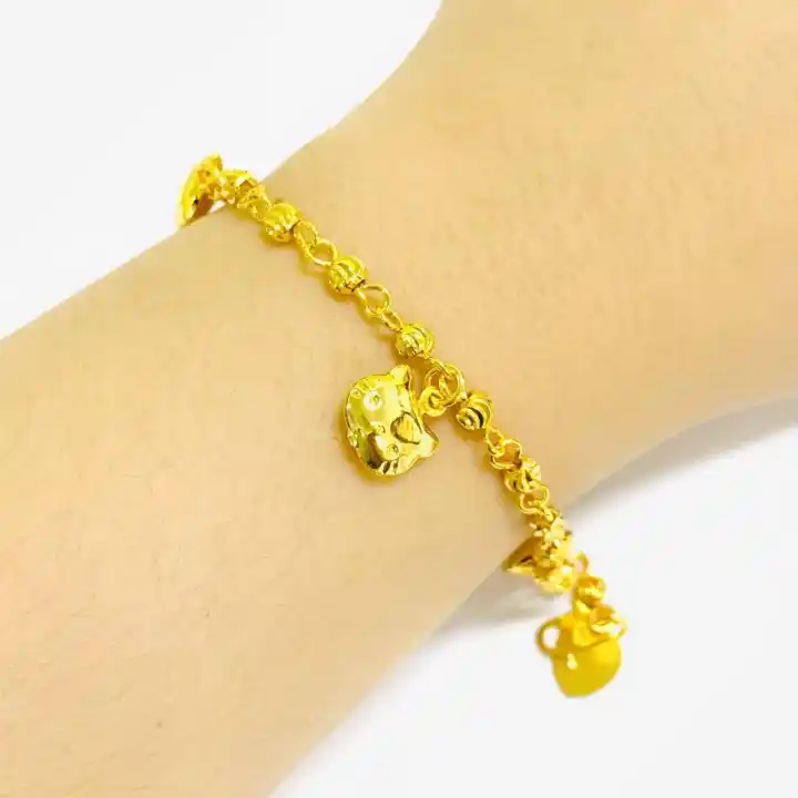 Cop 916 Free Emas Korea 24k Gelang Tangan Kanak Kanak Gelang Tangan Kanak Design Bebola Gantung Hello Kitty Gelang Tangan Gantung Hello Kitty Candy Cop 916 Cute Jewellery Lazada
