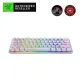 Razer Huntsman Mini Mercury White - 60% Gaming Mechanical Keyboard with Razer Optical Switch [Clicky/Linear Optical Switches]. 