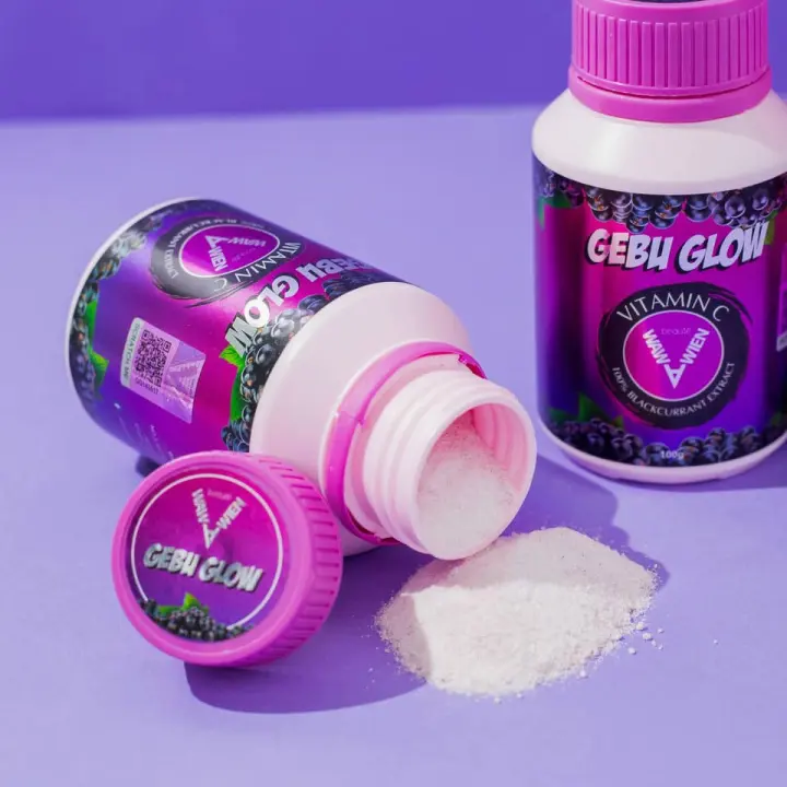 Gebu Glow Vitamin C Original Skin Whitening Supplement Gebu Glow By Wawawien Lazada