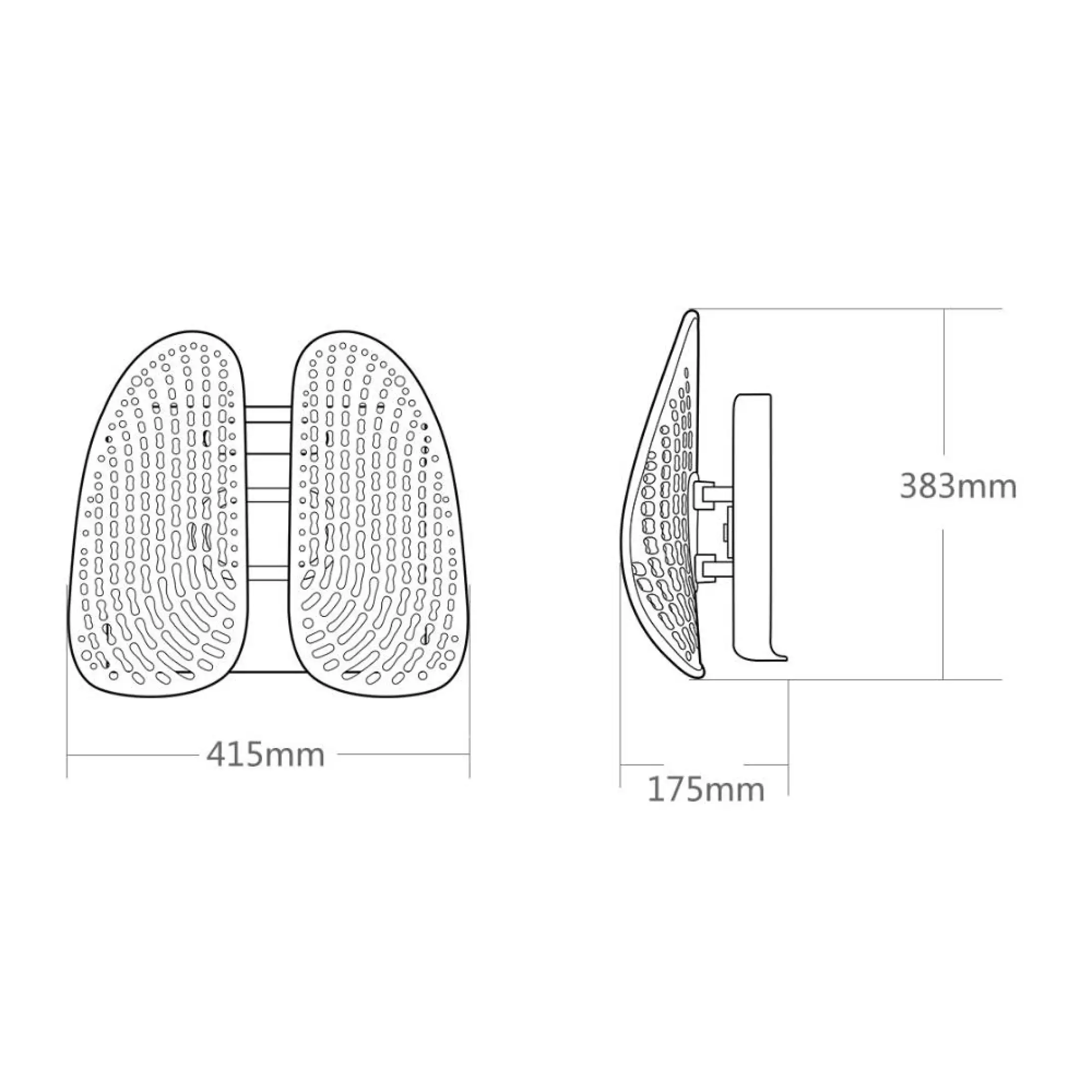 Gadgetoo Xiaomi Leband Adjustable Ergonomic Back Backrest Support Gadgetoo Xiaomi Leband Adjustable Ergonomic Back Backrest Support