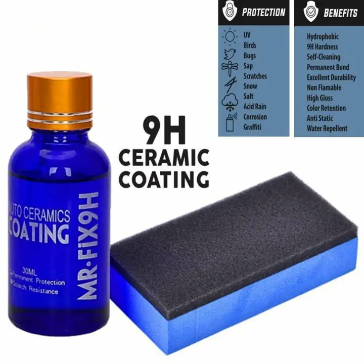 Autorobe Car Liquid Ceramic 9h Coating Super Hydrophobic Glass Anti Scratch Automotive Care Detailing Exterior Care Paint Lazada Singapore