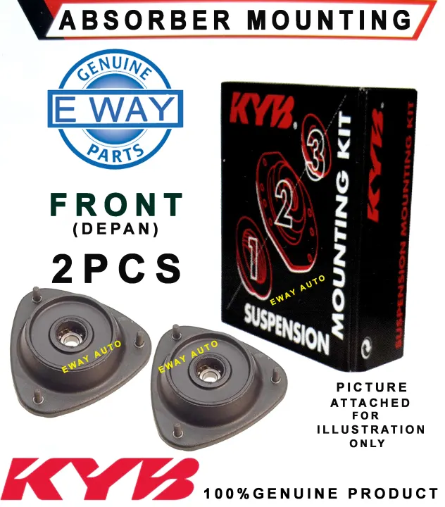 Proton Waja Gen 2 Persona Kyb Kayaba Absorber Mounting Front 2 Pcs Lazada