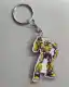 transformers keychain 2D  bumblebee bumble  transformer. 
