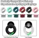 6 Pairs Mute Style Pack for Loop Earplugs, Extra 5 dB Noise Reduction Mute Earplugs for Loop Engage/Loop Experience, 6 Colors Replacement Accessories. 
