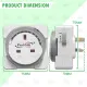SIRIM Timer switch socket 24 Hours Analog Programme Programmable 3 Pin Plug Digital Boleh Program EUROSAFE THEBEN 定时开关 Ediyonline Ediy. 