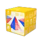 [GAN Official Store]Monster Go Pyraminx Cube, MG Speed Pyramid Puzzle Stickerless Triangle Cube. 
