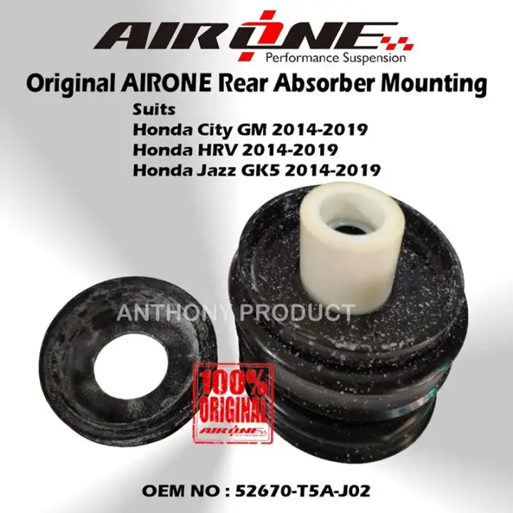 Air One Rear Absorber Mounting For Honda City Gm Jazz Gk Hrv 1 Pcs Lazada