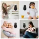 153/5000 MIGICSHOW New Handy Space Heater, Plug-in Ceramic Mini Heater Portable with Timer and LED Display for Office Home Dorm Room, 500-Watt ETL Listed for Safe Use -. 