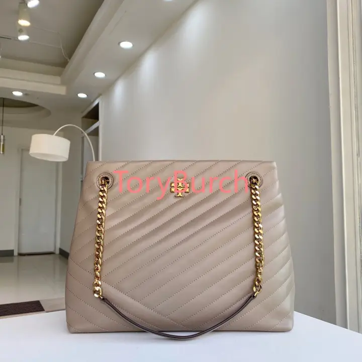 2020 New Arrival Tory Burch Kira Chevron Tote Bag Lazada Singapore