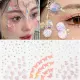 DIY Eye corner stickers Glitter Powder Shell sequins Eye Makeup Sequins Flash Mermaid Flake Fish scales Eye accessories Shark. 