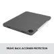 Logitech Combo Touch iPad Pro 11-inch (1st, 2nd, 3rd & 4th gen) Keyboard Case - Detachable Backlit Keyboard, Click-Anywhere Trackpad, Smart Connector. 