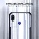 lthmy for ASUS Zenfone Max Pro (M2) ZB631KL X01BDA case ultra-thin transparent back case reinforced corner with shock-proof soft TPU bumper frame cover skin. 