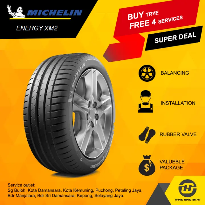Year End Promo Honda City Jazz Promo Michelin Energy Xm2 175 65 R15 Tyre Tire Tayar With Free Installation Add Rm1 For Extra Service Of Maintenance Care Rm30 Voucher For Lubricant Oil