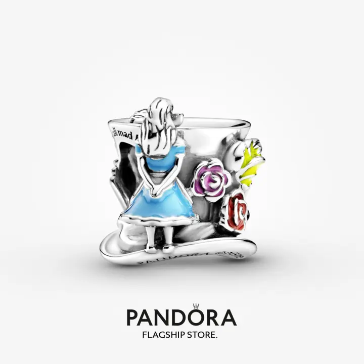 Pandora x  Disney Alice in Wonderland & The Mad Hatter's Tea Party Charm