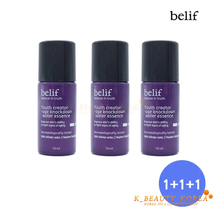 Belif Youth Creator Age Knockdown Water Essence 10ml 3 Trial Size Lazada