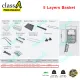 ClassAHW ECOWARE Side Tall Larder Tandem Basket 5 Layer 4 Layer PREMIUM Grade Space Series Multifunction Soft Close Rack. 
