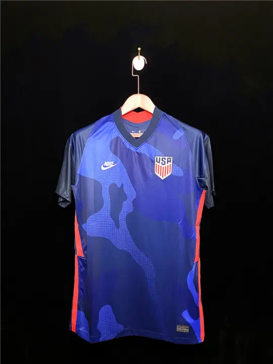 Top Thai Quality 21 Usa World Cup Away Red Jersey Soccer Jersey Short Sleeve Football Jersey Men Kit Football Shirt Kit Ready In Stock Lazada Ph