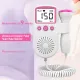 Baby Fetal Doppler Heart Sound Rate Device Heartbeat Detector Ultrasound Detector Monitor Fetal Sound Detector LCD Curve Display 胎心检测仪. 