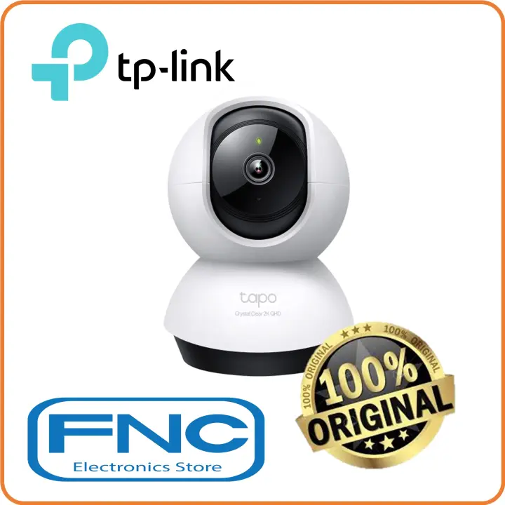 TP-LINK Tapo C220 Network 4MP Fixed 4mm Lens H.264 Motion Detection and Notifications, Sound and Light Alarm, Remote Control, Two-Way Audio, Voice Control 2.4 GHz Pan/Tilt Home Security Wi-Fi Bullet Camera