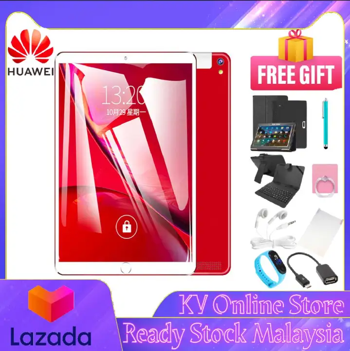 Google Meet Huawei Tablet 10 8 Android Tablet Smart Tab 512gb 16gb Ram Free Pouch Bag Lazada