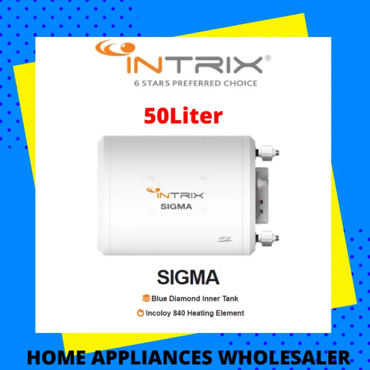 INTRIX 50Liter Storage Water Heater (Horizontal)