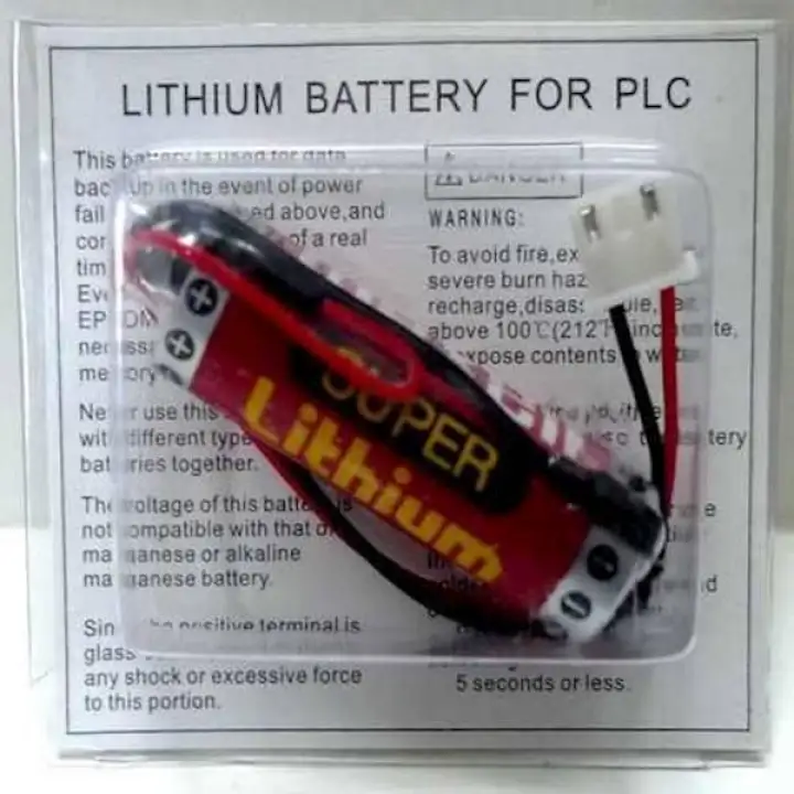 Maxell F2-40Bl Fx2N-48Mt Er6C Aa 3.6V With Plug Plc Lithium Battery
