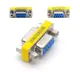 2 Pieces DB9 Female to Female 9Pin RS232 Serial Port Connector Adapter Plug Connecter RS232 COM Socket Adapter Mini Gender Changer. 