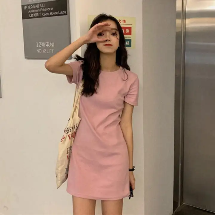linen mini dress long sleeve Kelly Green Linen Blend Mini Dress -Shirt Dresses