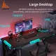 Gaming Table 160CM Meja Gaming Office Table Meja Komputer Computer/PC/Study Thicker&Stable Table Computer Table Laptop Table Gaming Desk Office Table. 