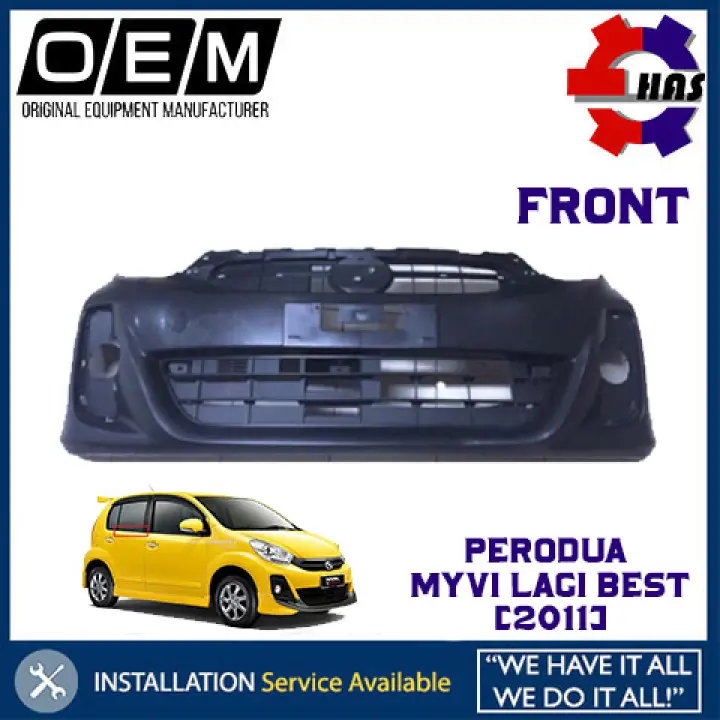 Perodua Myvi Lagi Best Se 2011 Front Bumper Depan Lazada