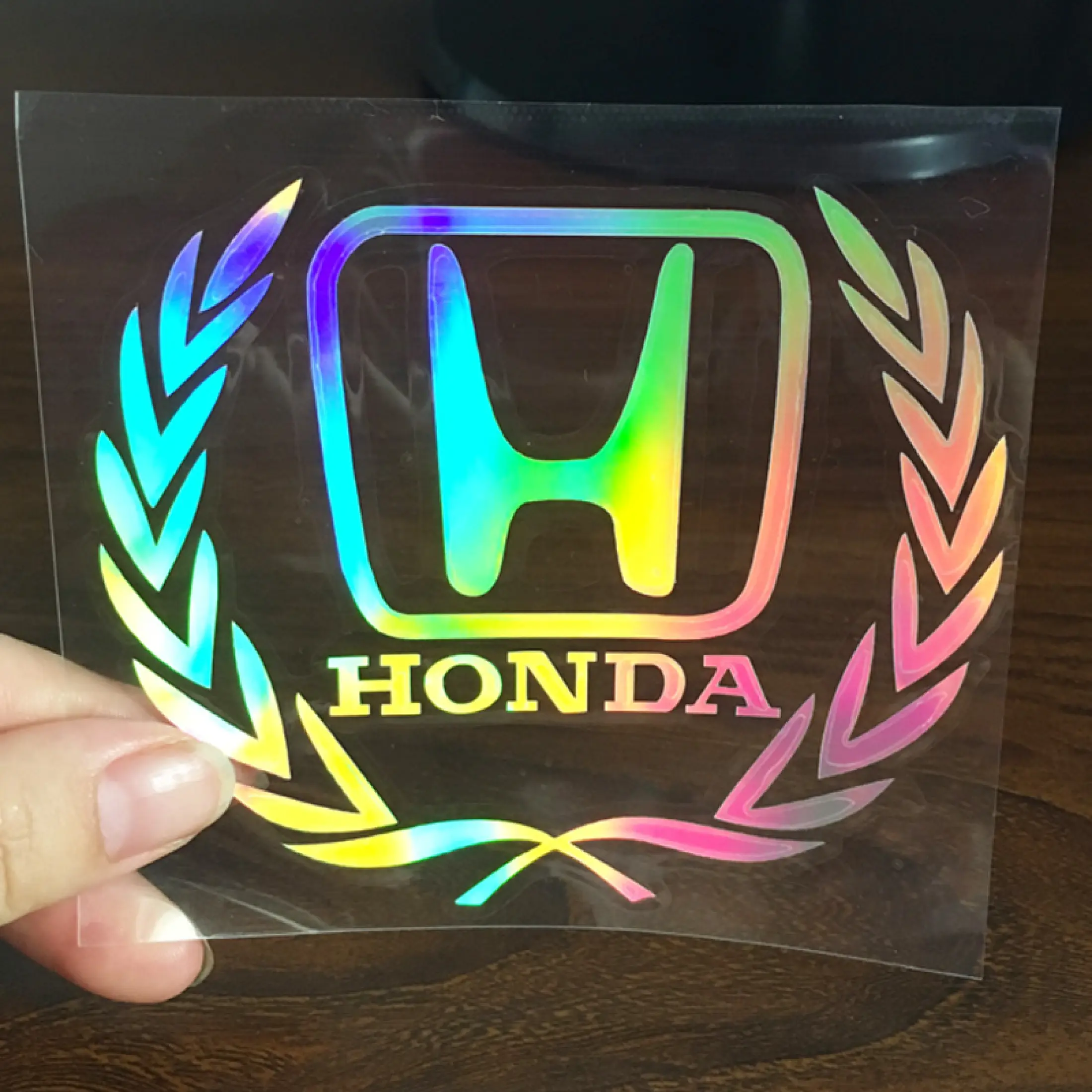 15 13cm For Honda Reflective Car Stickers Rainforest Car Body Window Sticker Lazada Singapore