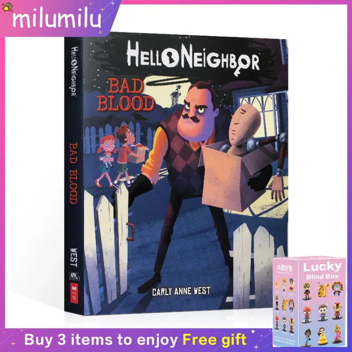 Hello Neighbor 4 Bad Blood English Novel Book For Children Lazada Ph