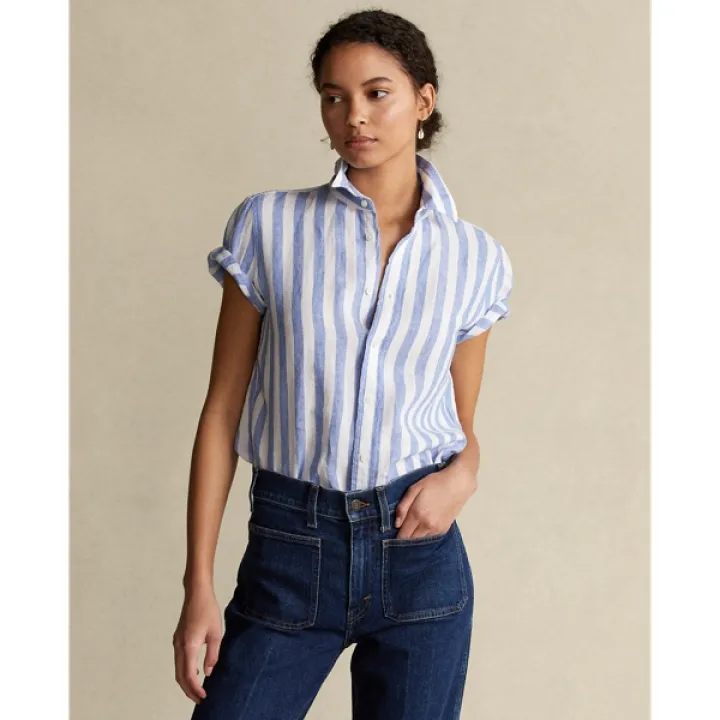12.12] Polo Ralph Lauren Striped Linen 