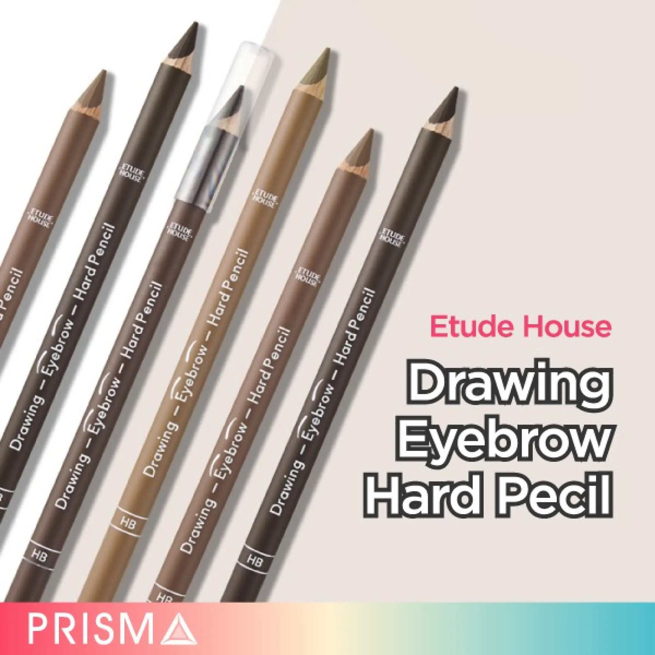 Prism Etude House Drawing Eye Brow Hard Pencil 4 Colors Lazada Singapore