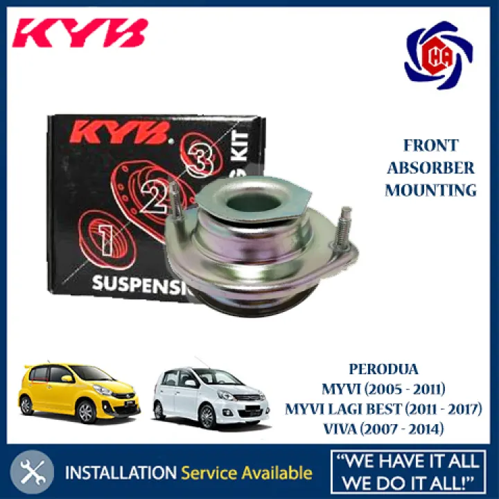 Perodua Myvi Viva Myvi Lagi Best Kyb Front Absorber Mounting 2pcs Lazada