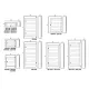 Maxguard [Basic Type/Economy Type] Metal Clad MCB Box/Distribution Board (For Isolator, Switch fuse, MCB as Incomer). 