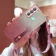 For Tecno POP 5 LTE BD4 BD4i BD4a Pop 5 Pro BD4j BD4h Flash powder electroplating Wrist strap bracket Phone Case Whit lanyard. 