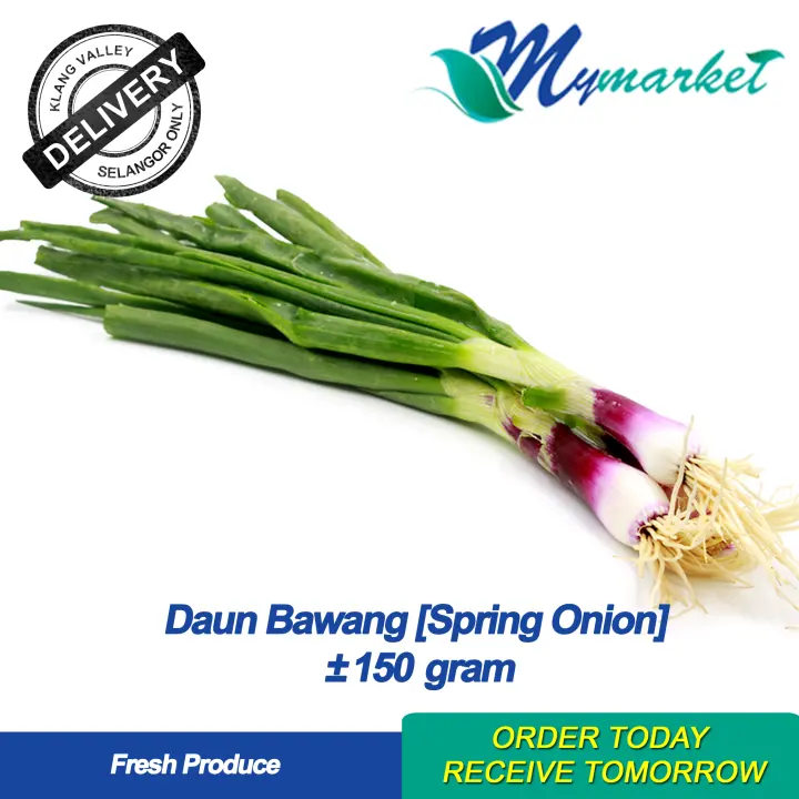Daun Bawang Spring Onion 150g Mymarket Com My Lazada