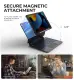 Dexnor Keyboard Case For iPad 7/8/9 10.2 inches Floating Cantilever Stand with Multi-Touch Trackpad  Wireless Bluetooth Keyboard Case. 