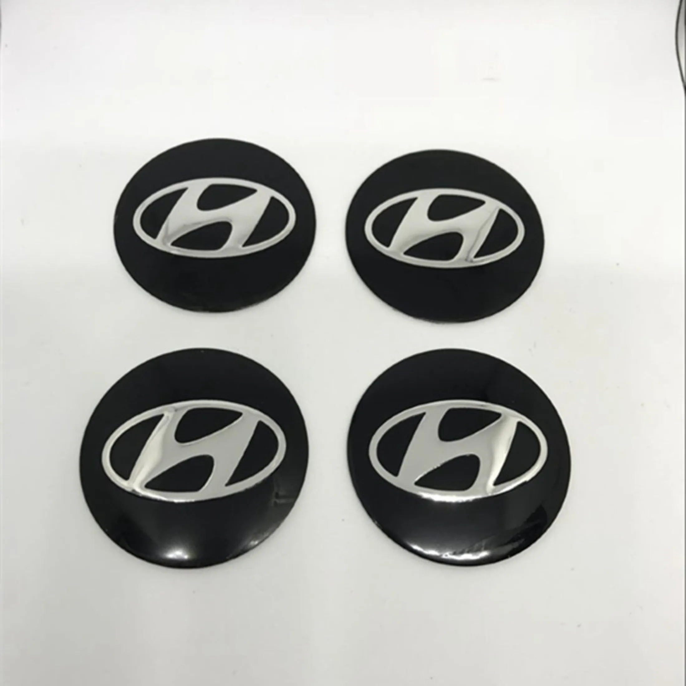 4pcs 56mm Wheel Hub Center Cap Sticker For Hyundai Wheel Center Cover Logo Hub Cover Emblem Hubcap Black Silver Badge Lazada Singapore