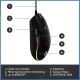Logitech G102 LightSync Gaming Mouse Black USB Wired with Customizable RGB Lighting/6 Programmable Buttons (910-005802). 