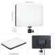 LED Panel Light Dimmable Fill Lamp With Phone Holder Stretchable Desktop Bracket Stand For Youtube Photography Lighting. 