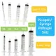 Disposable Syringe  SINGLE STERILE 1ML 3ML 3CC 5ML 5CC 10ML 10CC 20ML Luer Lock Luer Sip. 