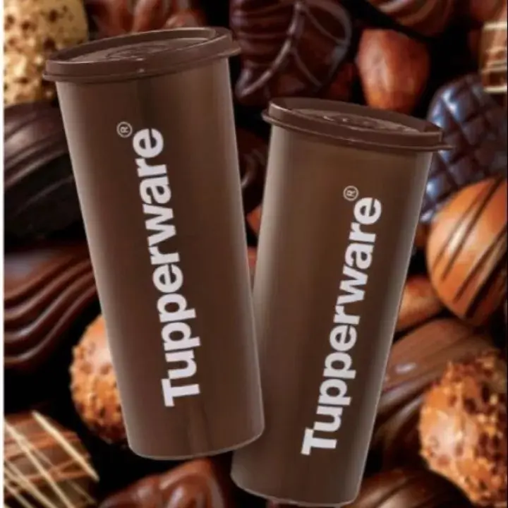 [READY STOCK] LIMITED EDITION Tupperware Chocolate Tumbler 470ml (1pcs)