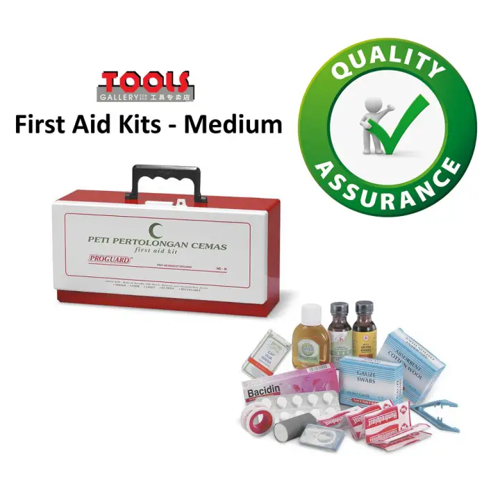 Proguard First Aid Kits Ms M Medium Peti Pertolongan Cemas Emergency Safety Equipment Lazada