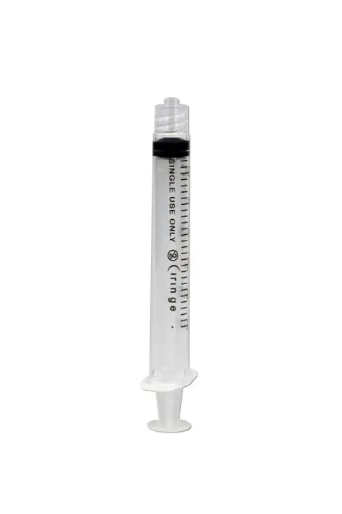 Syringe Disposable Size 3 ml/cc Type Luer Lock - 100 pcs