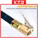 220PSI Tyre Air Pressure Inflator Gauge With Digital / Meter Display Air Compressor Automotive Tool Inflation Tester. 