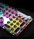 LRK2/LRK7✅ REAL PRO GAMING MECHANICAL KEYBOARD GAMING KEYBOARD BLUE SWITCH COLOURFUL RAINBOW BACKLIGHT MULTI COLOUR USB WIRED MECHANICAL GAMING KEYBOARD MECHANICAL KEYBOARD for PC Desktop Laptop. 