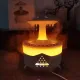 Humidifier UFO Diffuser Unique Mushroom Cloud Rain Drop Noiseless Portable Water Drip Aromatherapy Diffuser Humidifier. 
