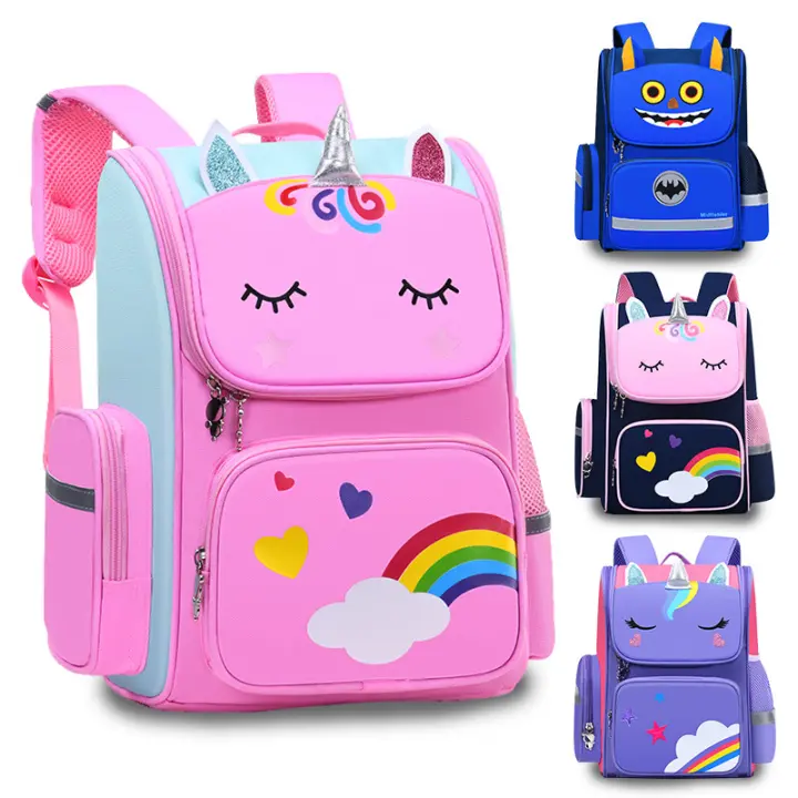 Unicorn School Bag Cute Cartoon School Beg Sekolah Rendah Perempuan Beg Sekolah Kanak Kanak Beg Sekolah Perempuan Lazada